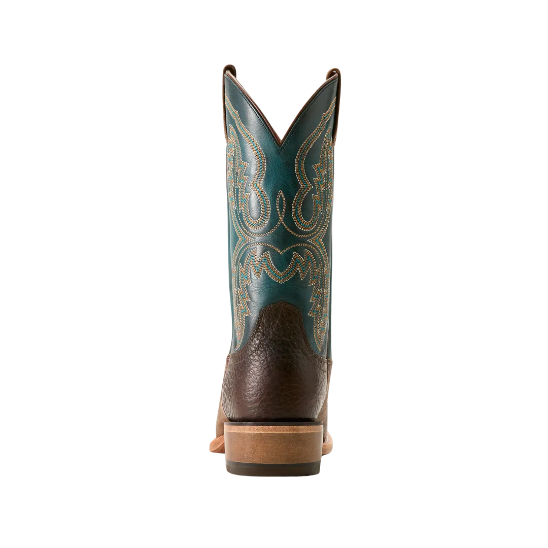 Ariat Men's Cashout Cowboy Wicker Pursuit Of Teal Boot