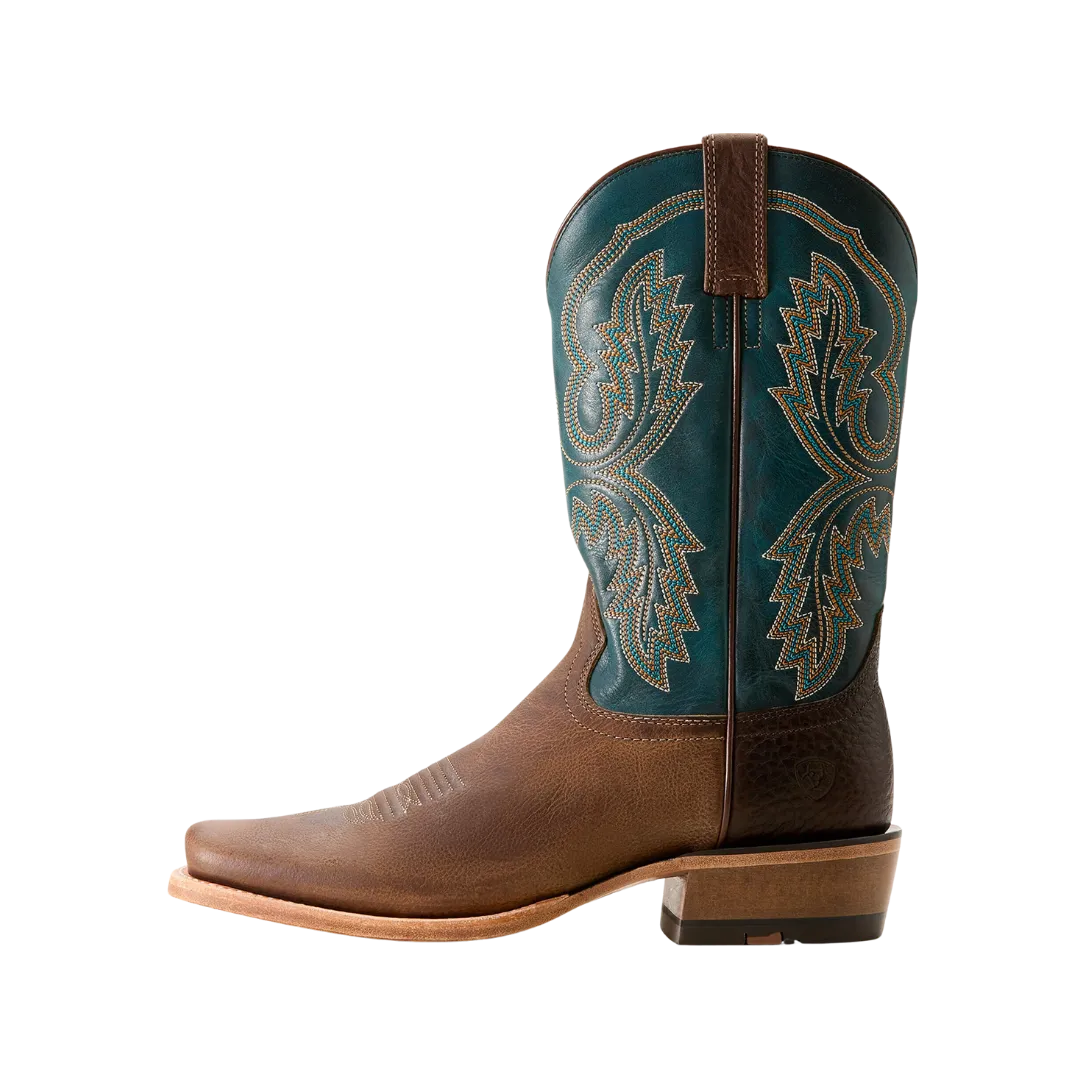 Ariat Men's Cashout Cowboy Wicker Pursuit Of Teal Boot