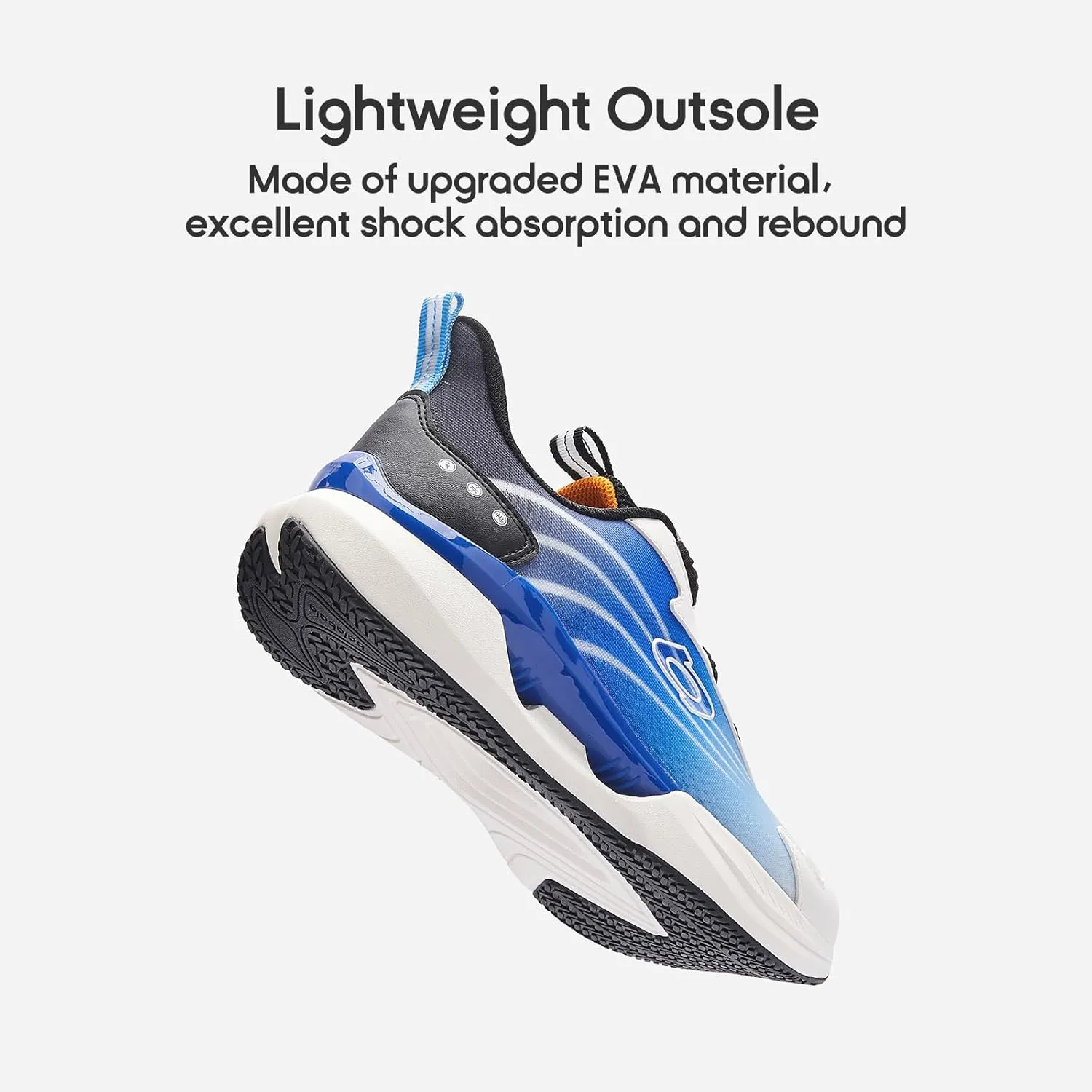 Balabala Kids Turn-Lock Sneakers Girls Boys Cool Running Tennis Shoes Lightweight Breathable Fashion Athletic Sports