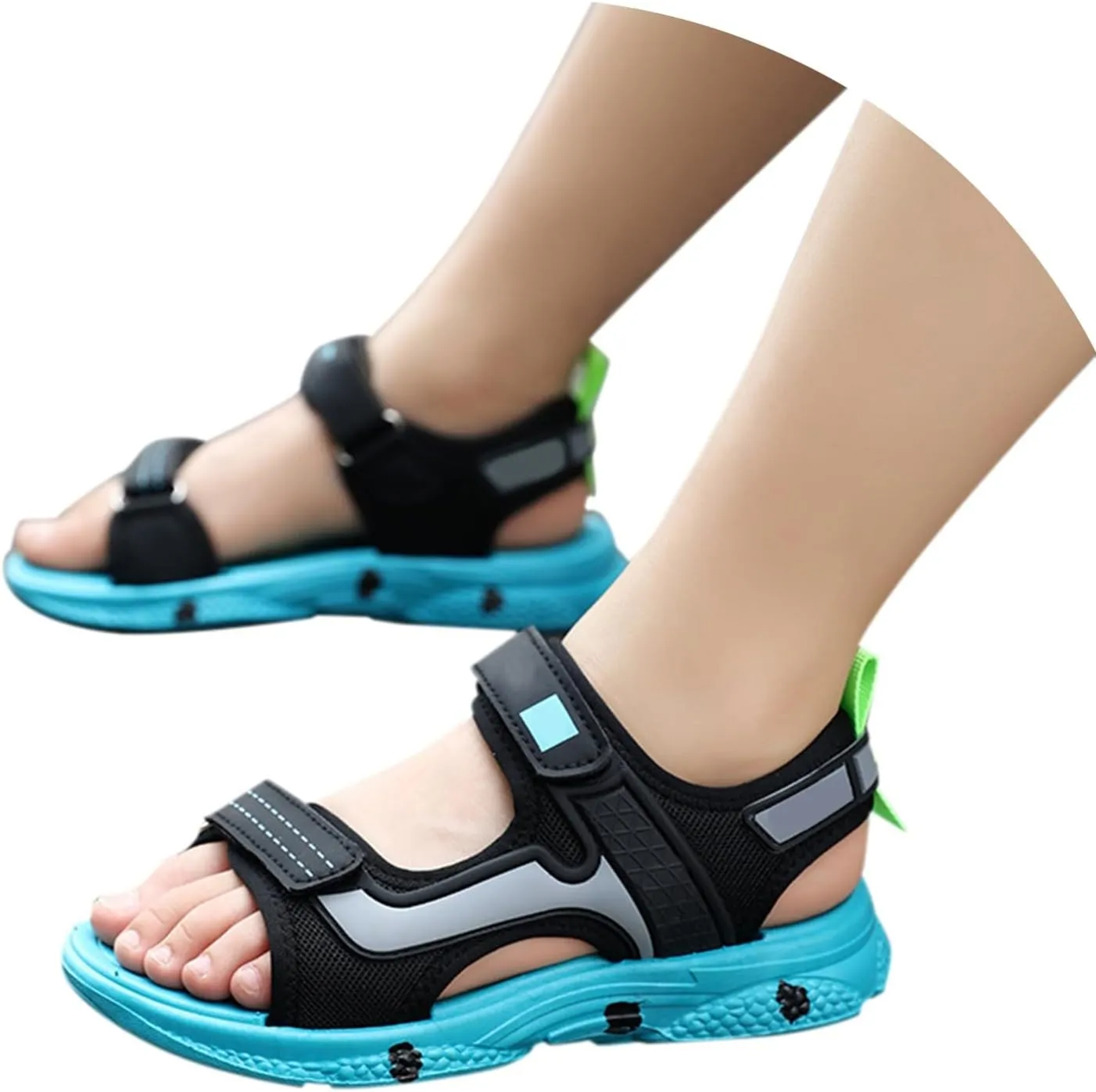 Boys Sport Sandals Summer Outdoor Athletic Hiking Shoes 2025 Fashion Kids Open Toe Adjustable Beach Casual Footwear