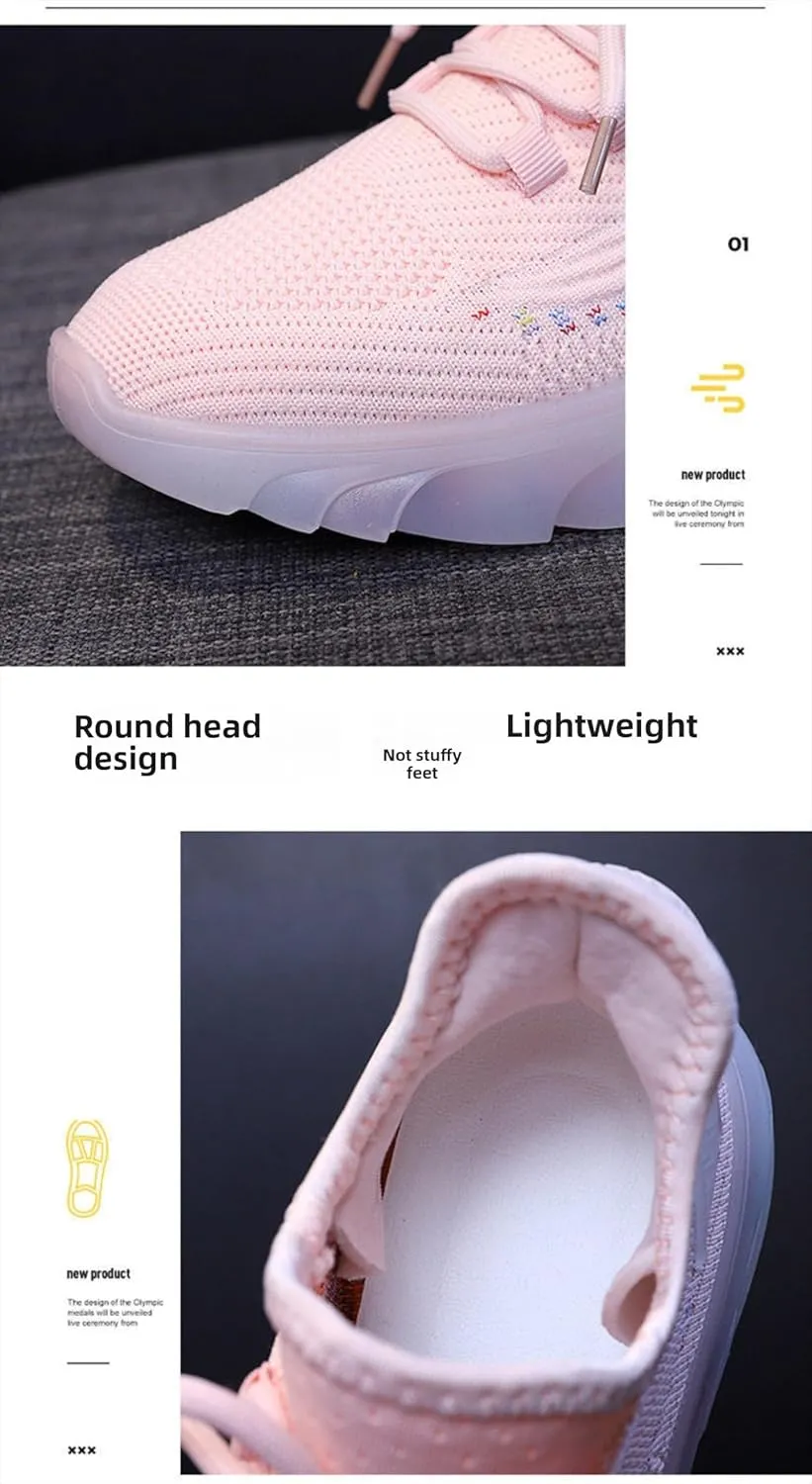 Casual Mesh Breathable, Student Sports Running Shoes, Coconut Shoes