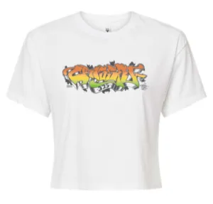CrossFit 325 - Gradient Logo Ladies Cropped Tee *Avail. In 2 Color Options