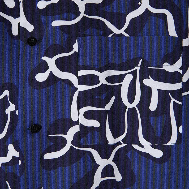 EDWIN YUGAMI STRIPES SHIRT SS