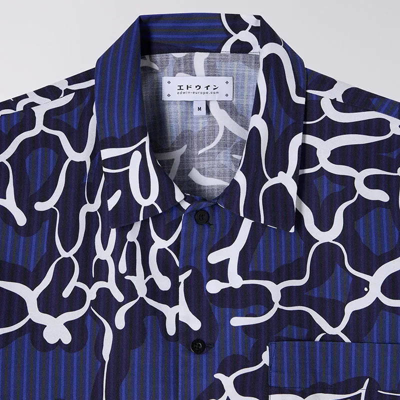 EDWIN YUGAMI STRIPES SHIRT SS