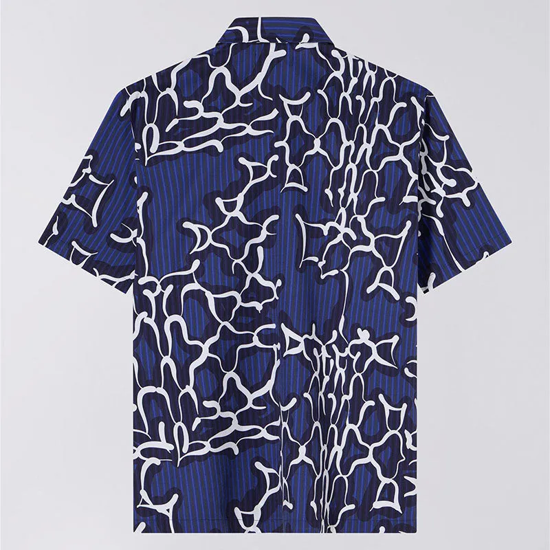 EDWIN YUGAMI STRIPES SHIRT SS