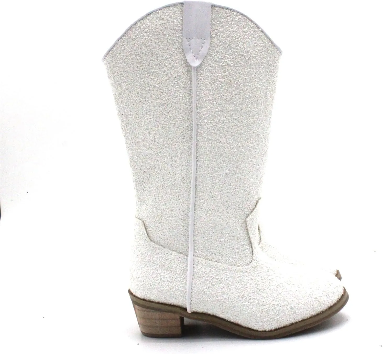Girls Sequin Sparkly Cowboy Boots Kids hinestone Glitter Low Heel Wedding Dress Booties Western Toddler Shoes Winter