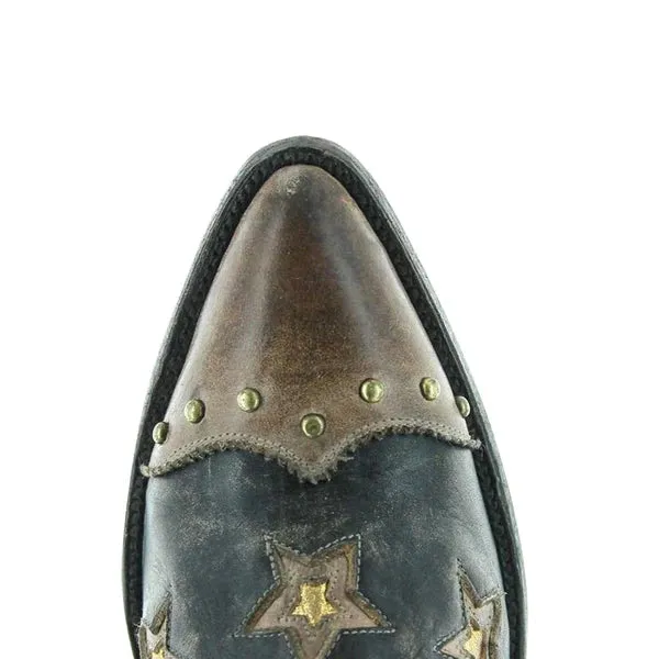Glamis Short Boot With Stars- Old Gringo Cowboy Boots at Bourbon Cowgirl