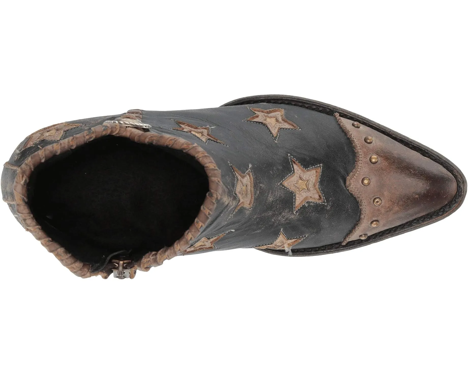 Glamis Short Boot With Stars- Old Gringo Cowboy Boots at Bourbon Cowgirl