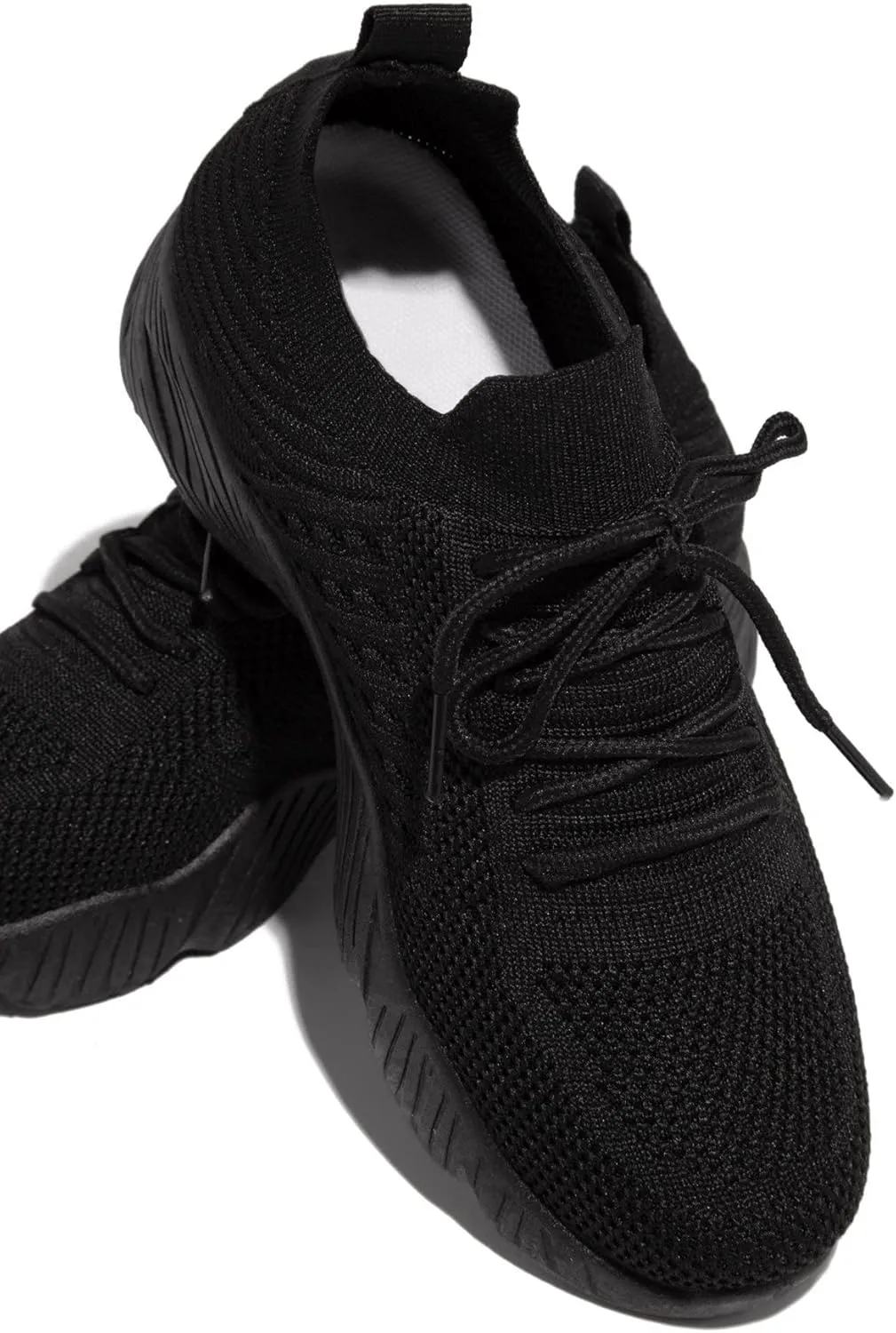 Ladmiple Shoes For Women Sneakers Slip On Lightweight Non Slip Gym Workout Tennis Running Shoes Fashion Walking Sneakers