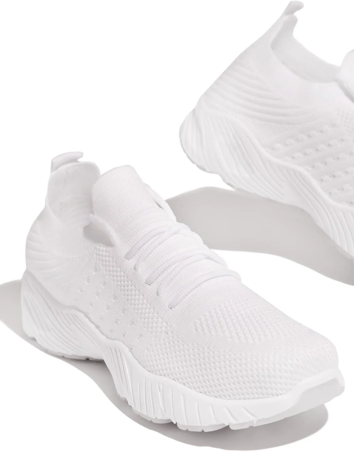 Ladmiple Shoes For Women Sneakers Slip On Walking Shoes Lightweight Athletic Gym Comfort Fashion Tennis Running Shoes