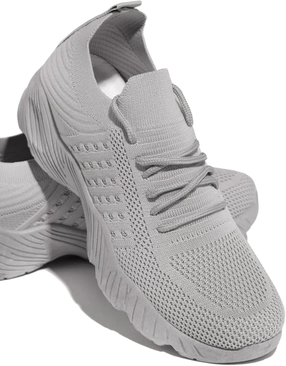 Ladmiple Shoes For Women Sneakers Slip On Walking Shoes Non Slip Running Athletic Workout Tennis Shoes Gym Sneakers