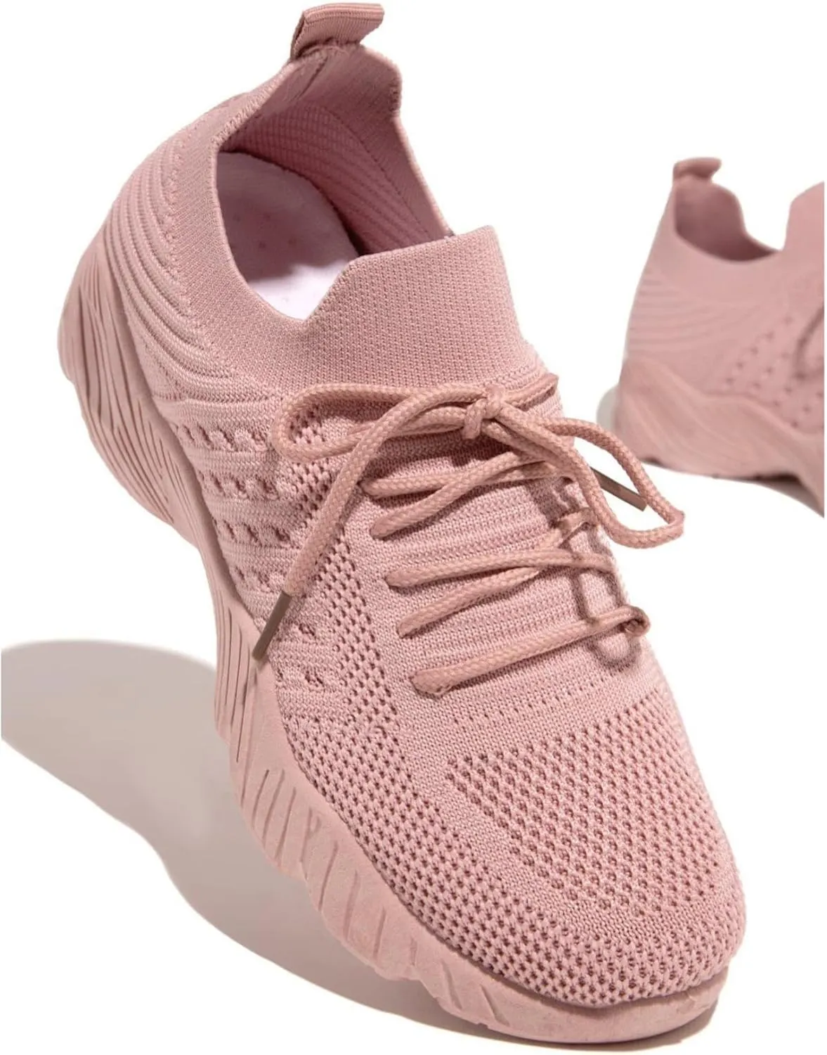 Ladmiple Tennis Shoes Womens Walking Running Slip On Memory Foam Lightweight Casual Non Slip Athletic Sneakers for Gym Travel
