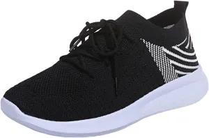 Ladmiple Walking Shoes Women Slip On Lightweight Sneakers Tennis Workout Gym Shoes Non Slip Comfort Fashion Running Shoe