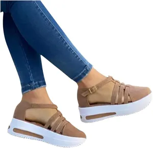 Lausiuoe Sneakers For Women Slip On Arch Support Walking Shoes Non Slip Fashion Casual Comfort Gym Sports Running Shoes