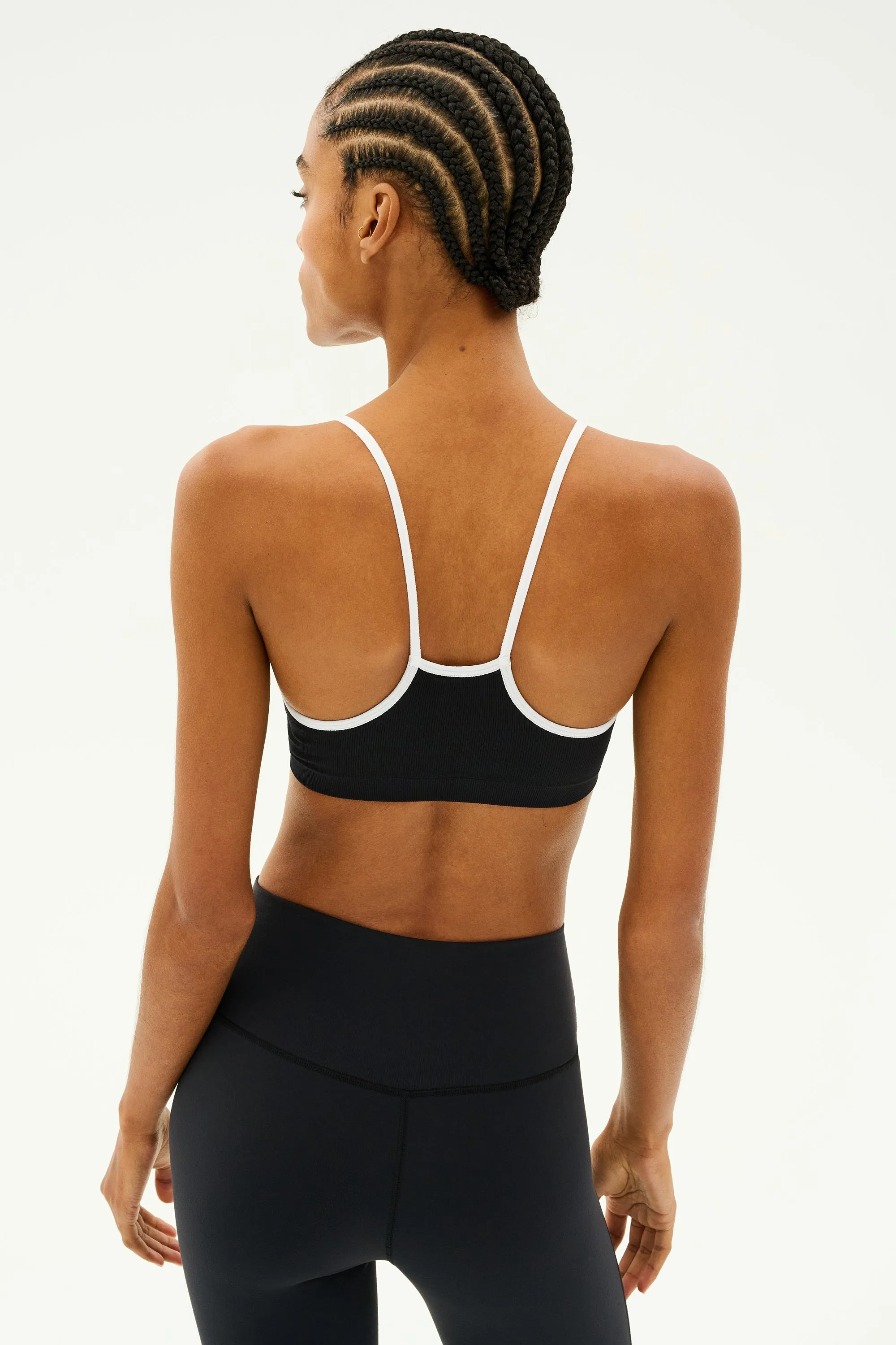 Loren Seamless Bra - Black/White