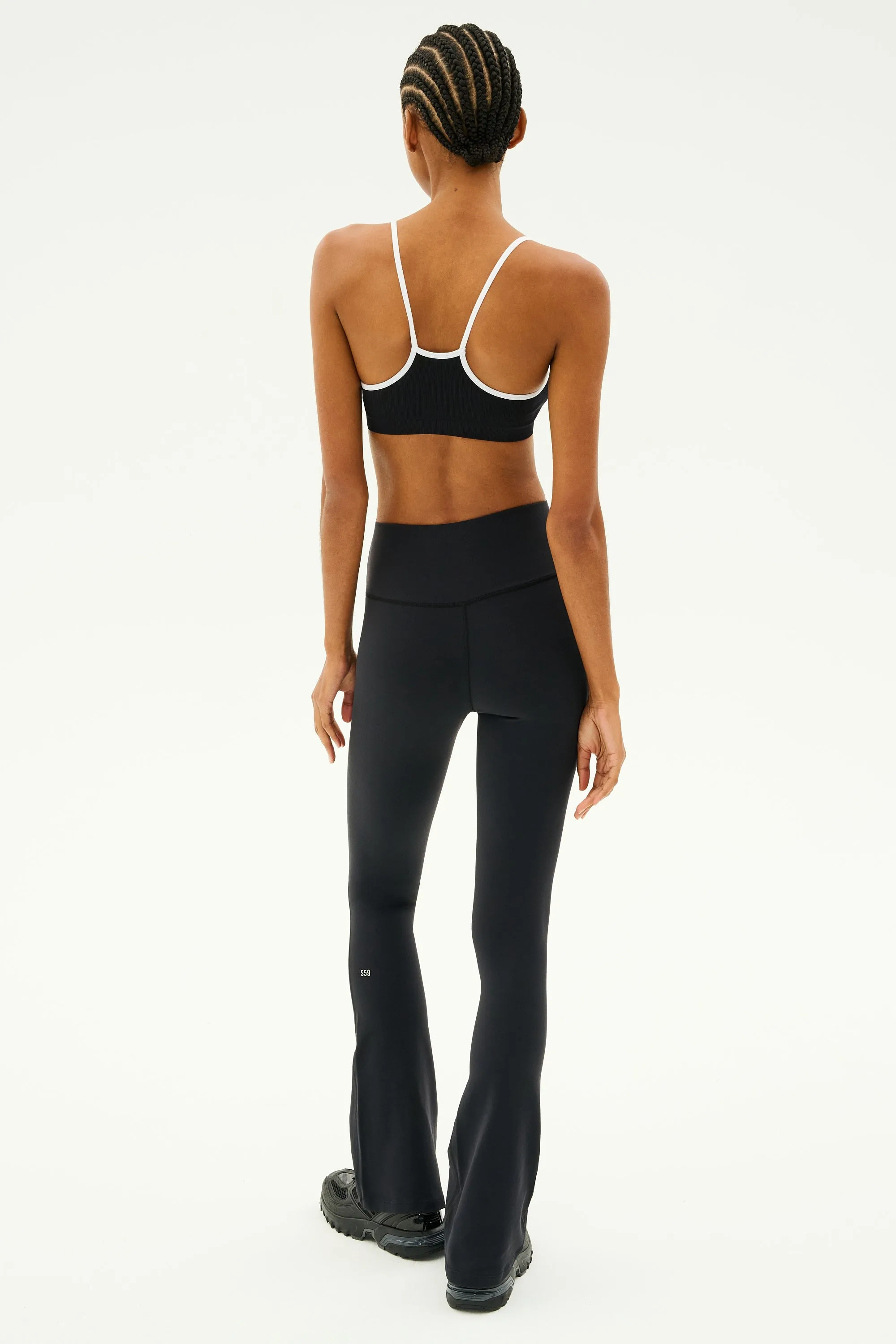 Loren Seamless Bra - Black/White