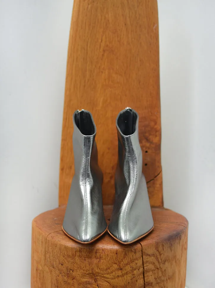 Martiniano Party Boot, Pewter