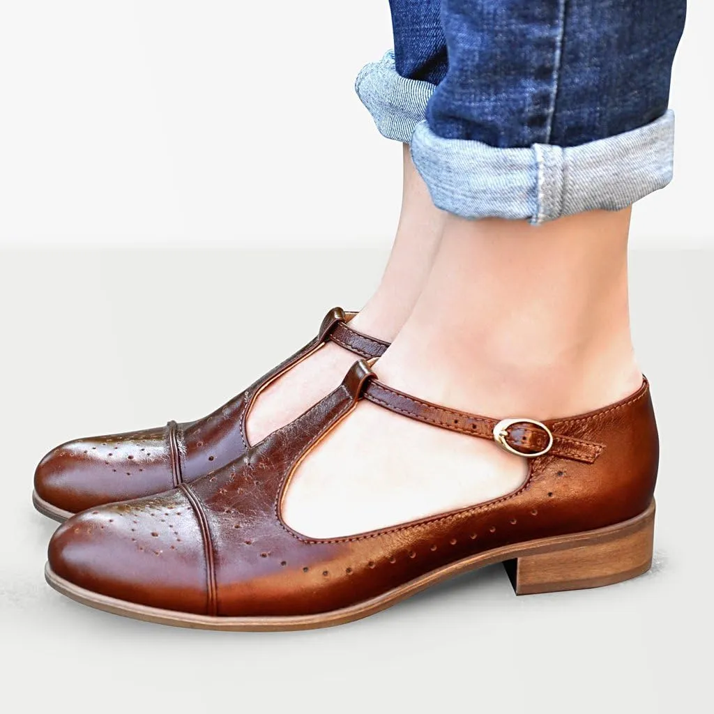 Mary Janes for Women - Comfortable Business Casual & Office Shoes  1 Heel - Consciously Handcrafted in Europe