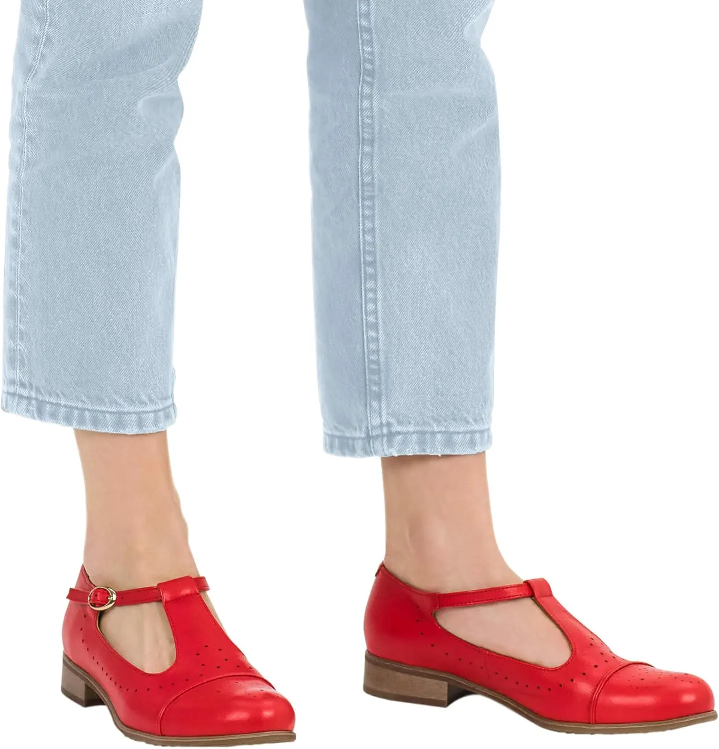 Mary Janes for Women - Comfortable Business Casual & Office Shoes  1 Heel - Consciously Handcrafted in Europe