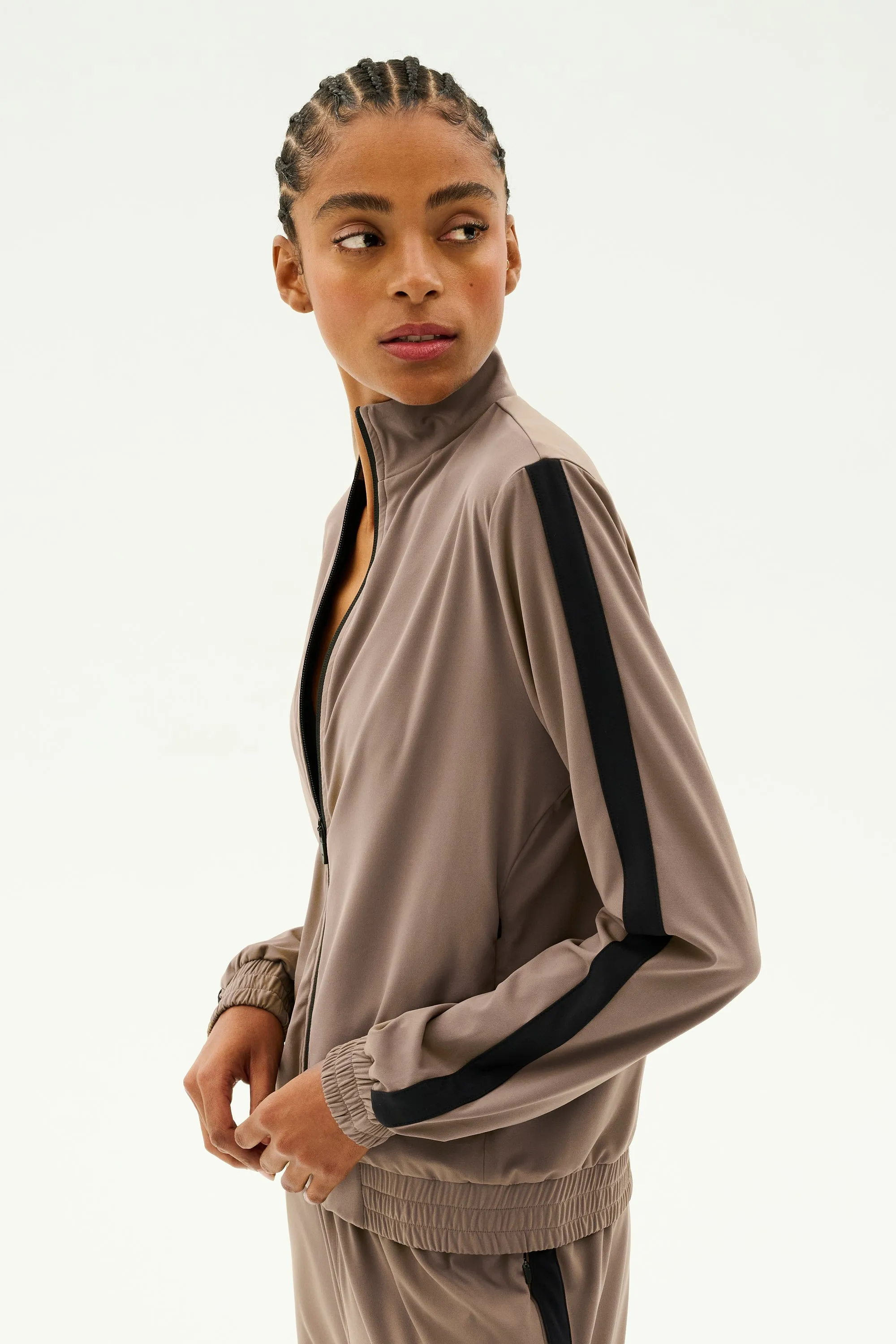 Max Rigor Track Jacket - Lentil/Black