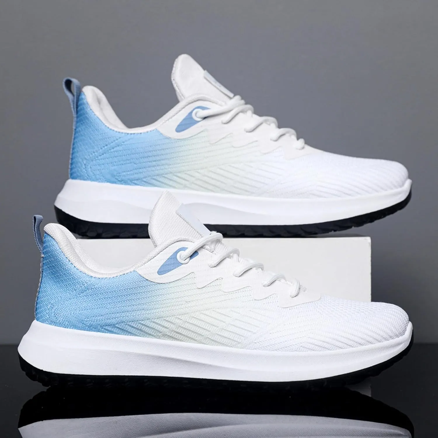 Men Slip On Casual Walking Shoes Lightweight Breathable Jogger Running Shoes Comfortable Workout Gym Fashion Sneakers for Women