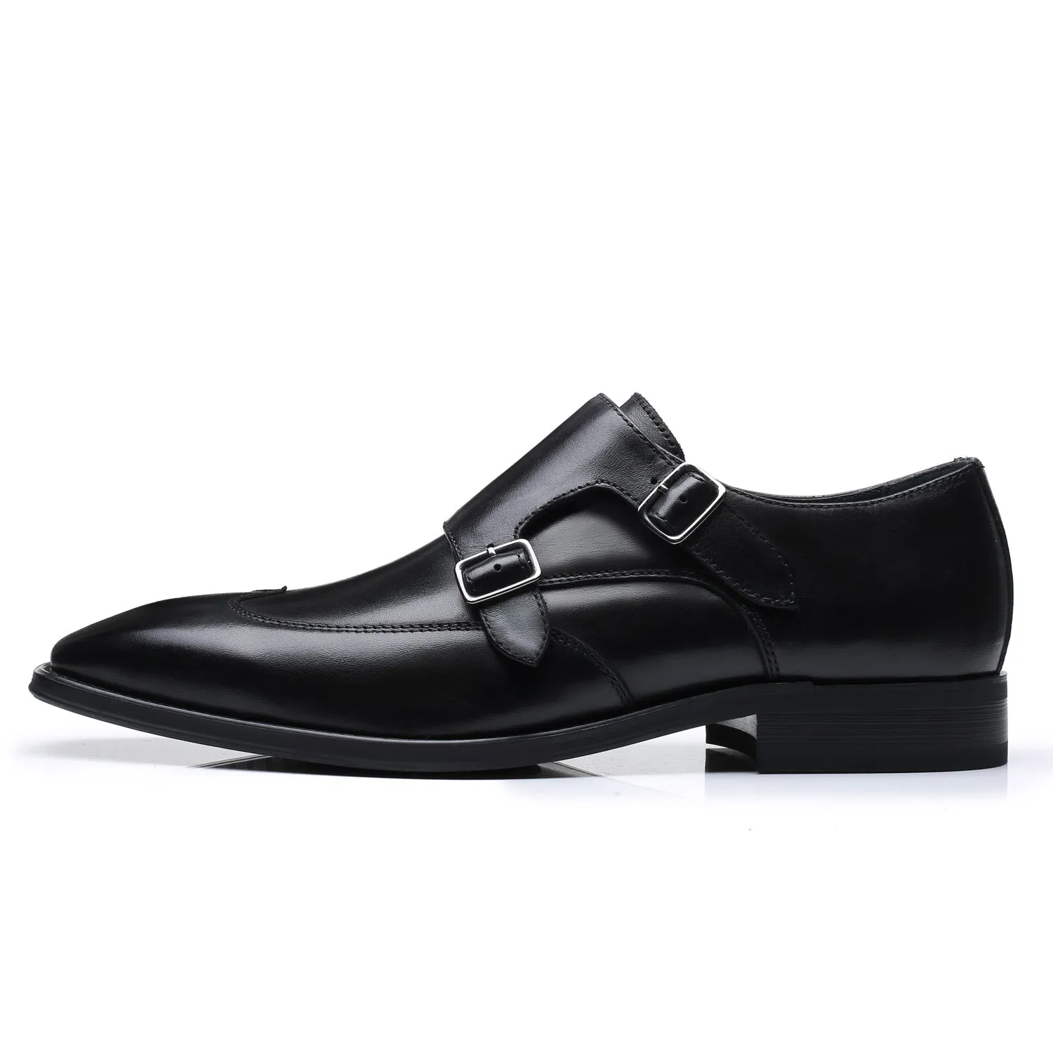 Men's Monk Strap Edna-1-black