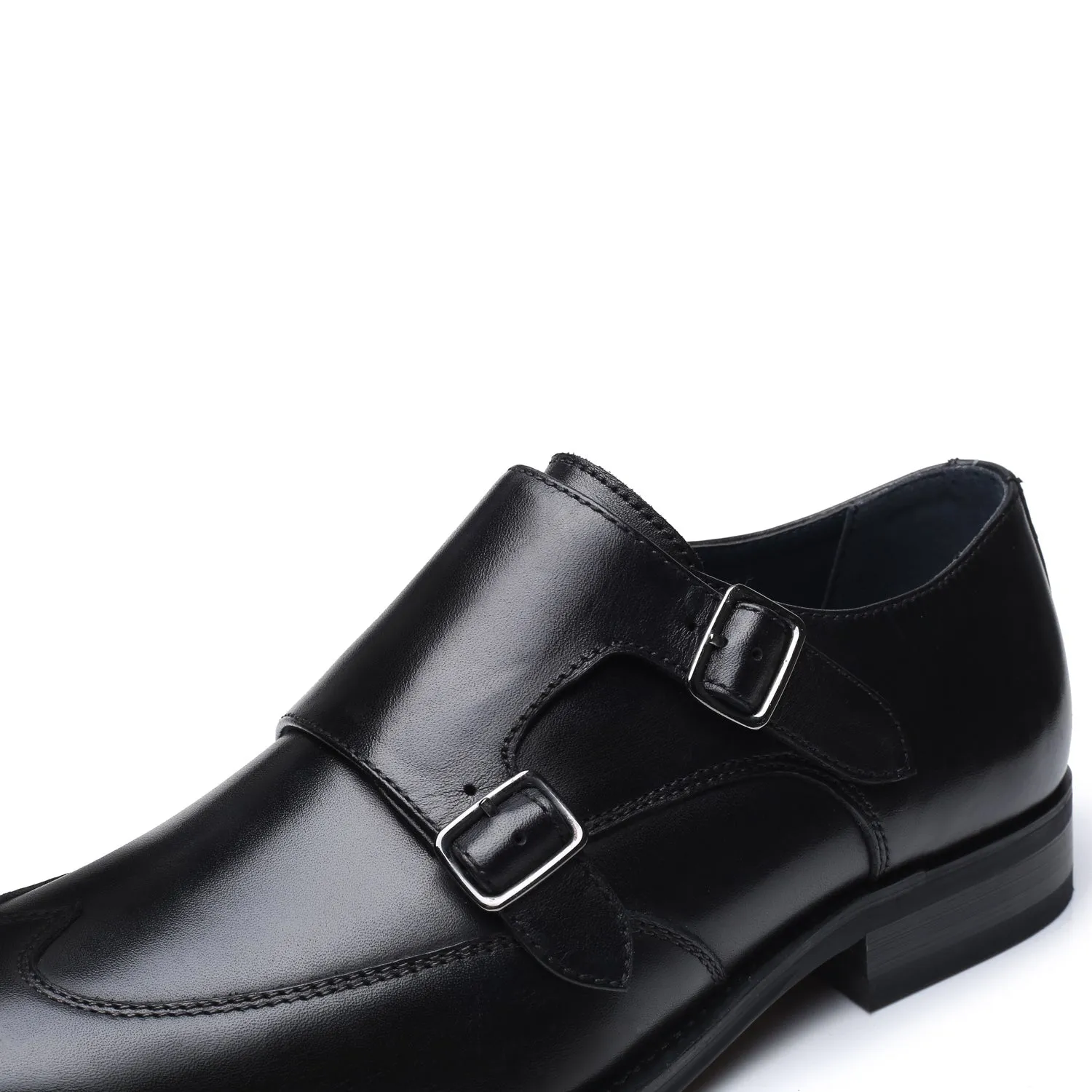 Men's Monk Strap Edna-1-black