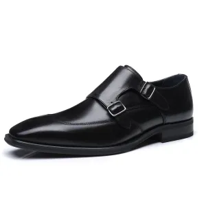Men's Monk Strap Edna-1-black