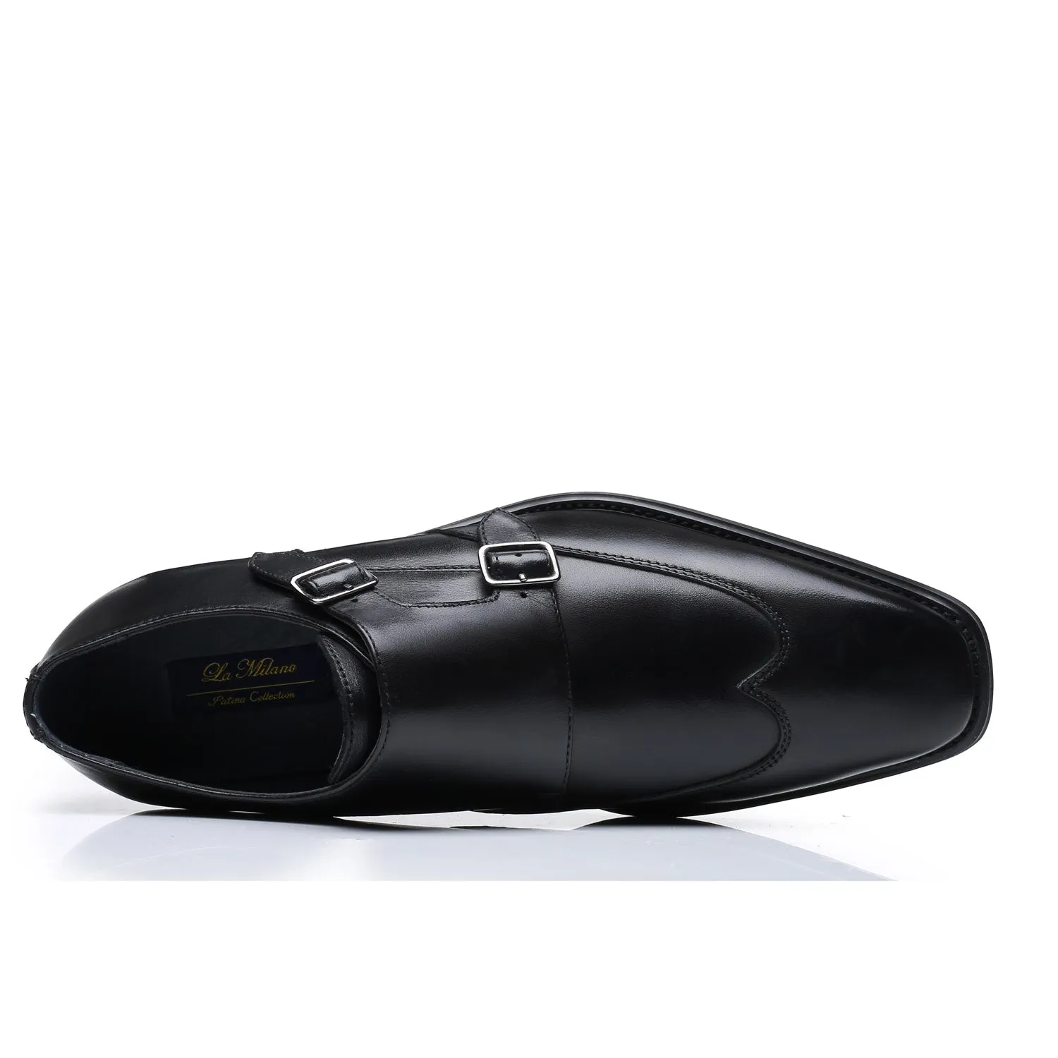 Men's Monk Strap Edna-1-black