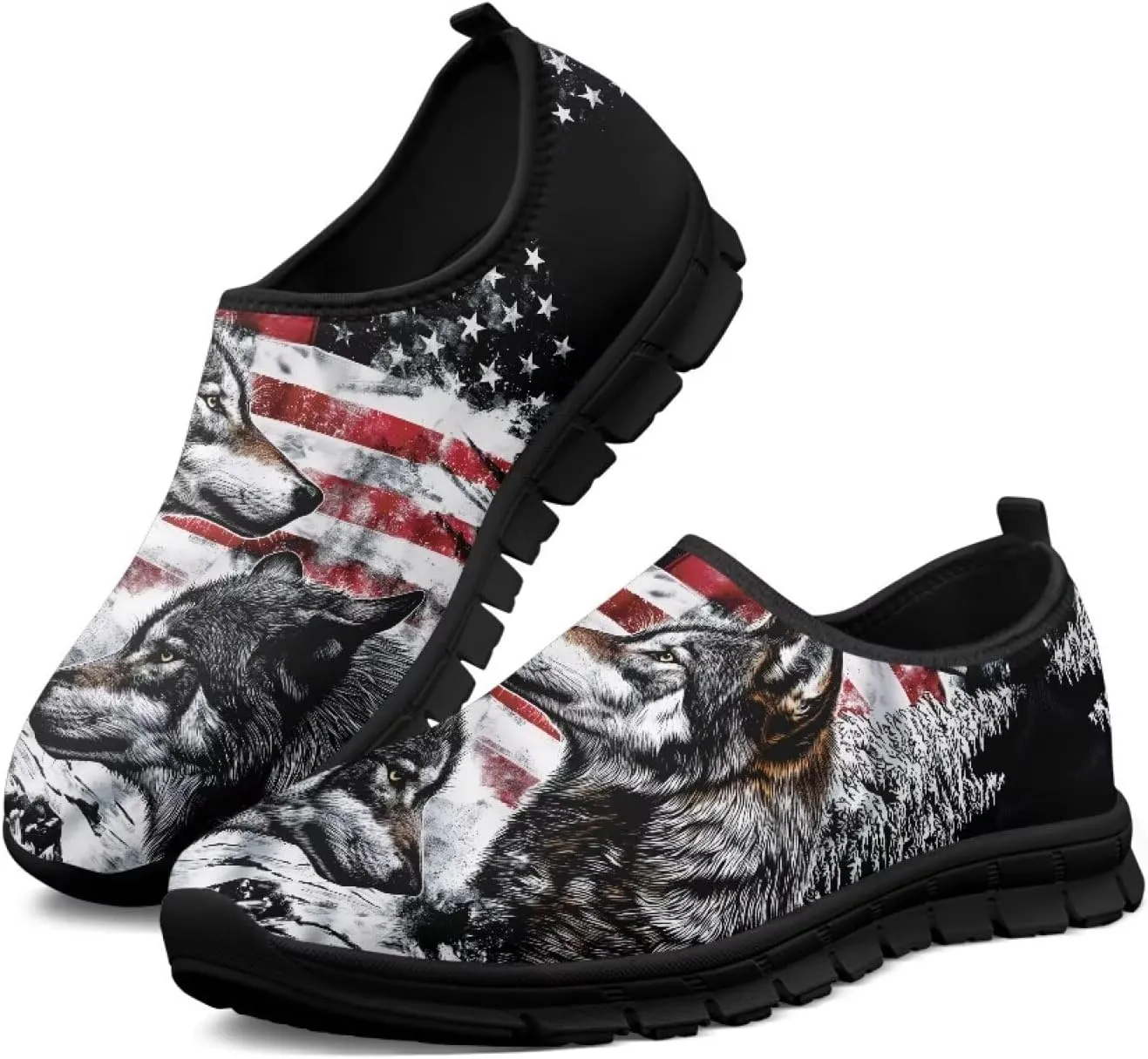 Men's Slip On Casual Walking Shoes Flat Loafers Animal Print Sneakers Anti-Skid Comfortable Low Cut Sports Sneakers