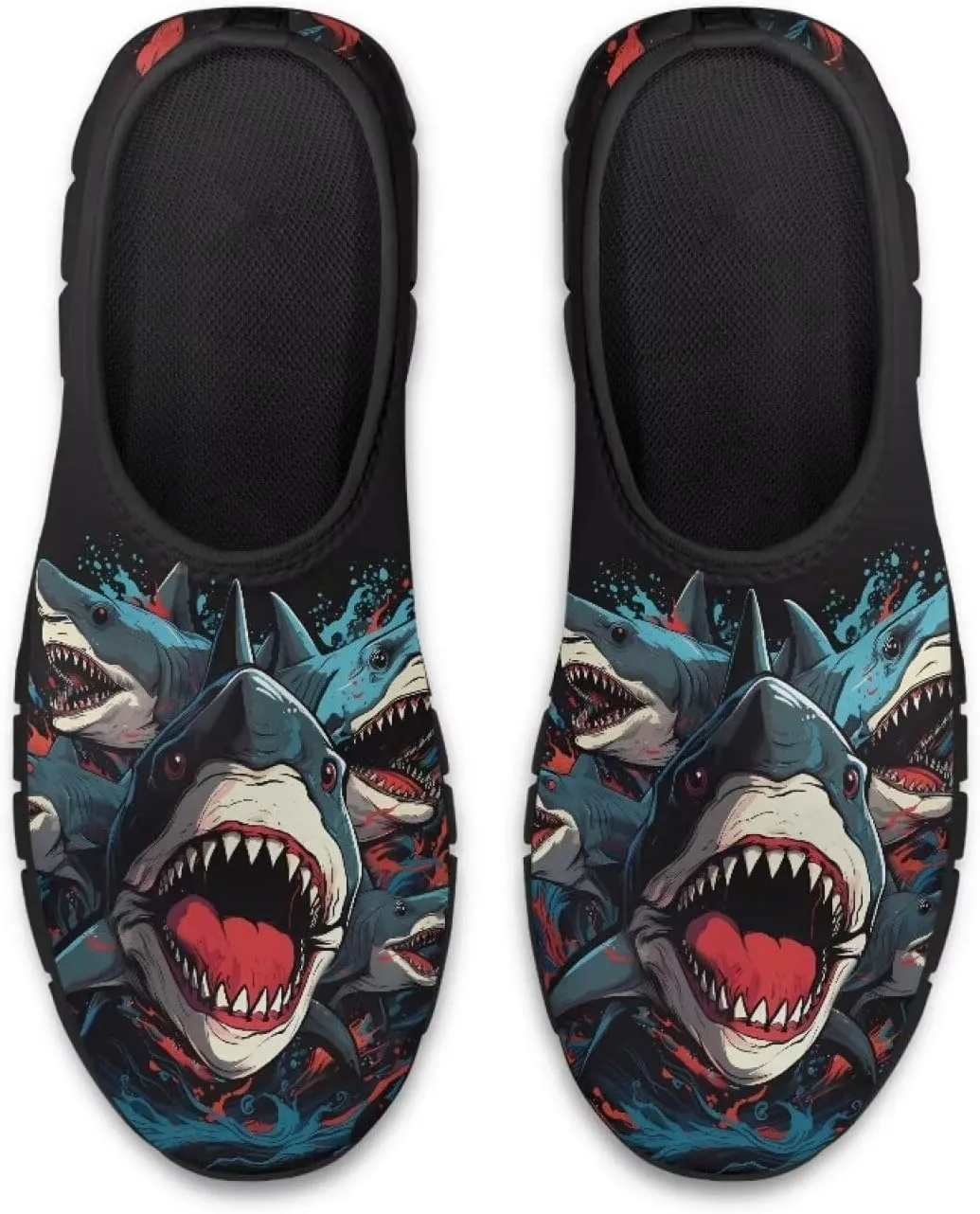 Men's Slip On Casual Walking Shoes Flat Loafers Animal Print Sneakers Anti-Skid Comfortable Low Cut Sports Sneakers