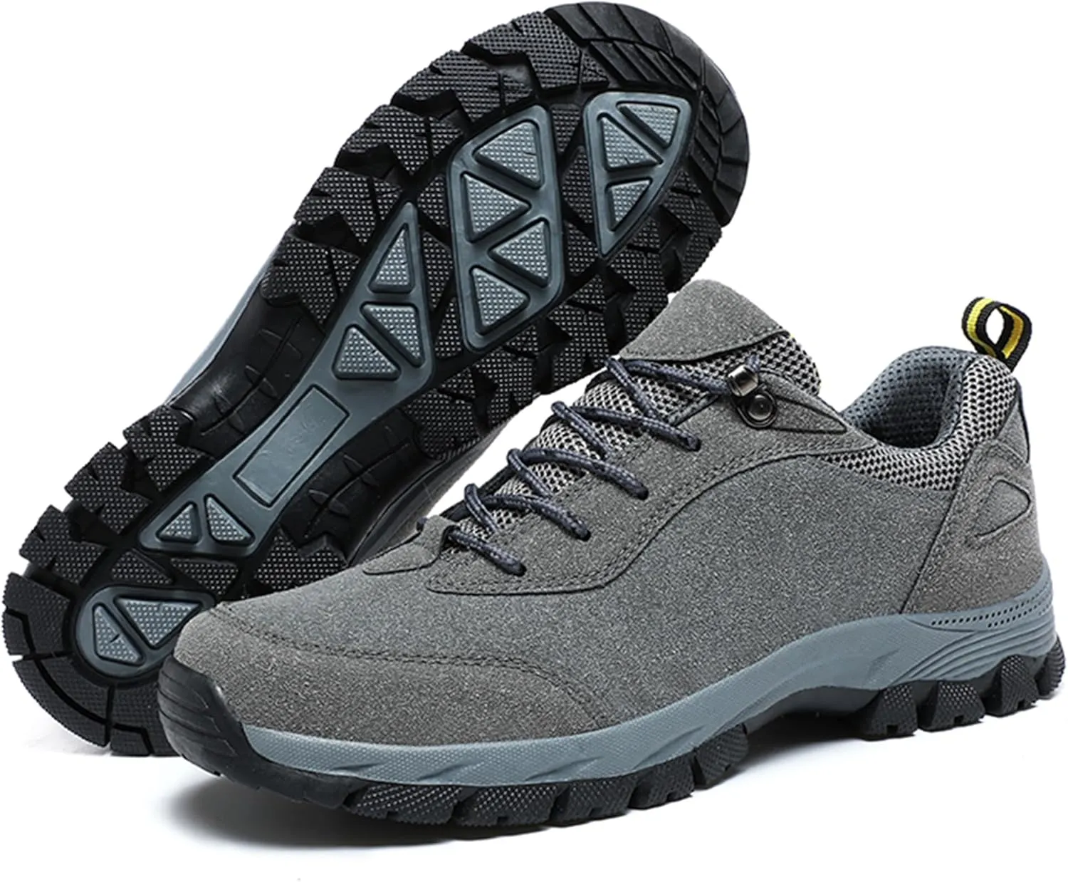 Mens Trekking Trails Hiking Waterproof Non-Slip Shoes Lightweight Sneakers for Men