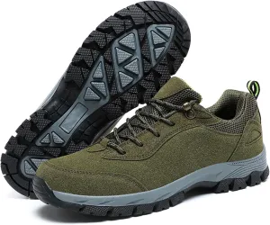 Mens Trekking Trails Hiking Waterproof Non-Slip Shoes Lightweight Sneakers for Men