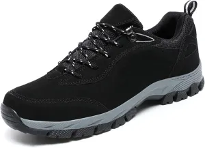 Mens Trekking Trails Hiking Waterproof Non-Slip Shoes Lightweight Sneakers for Men