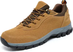 Mens Trekking Trails Hiking Waterproof Non-Slip Shoes Lightweight Sneakers for Men