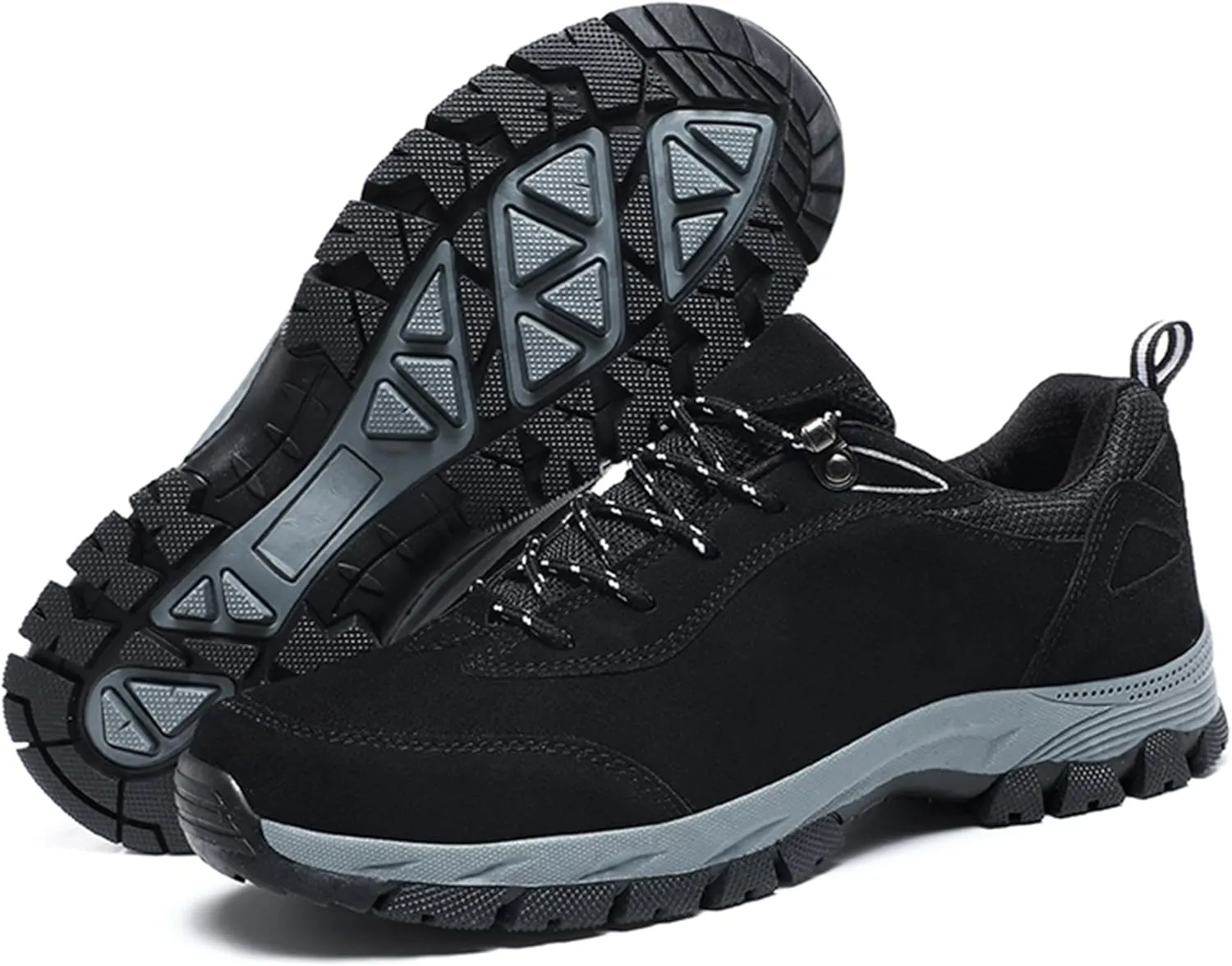 Mens Trekking Trails Hiking Waterproof Non-Slip Shoes Lightweight Sneakers for Men