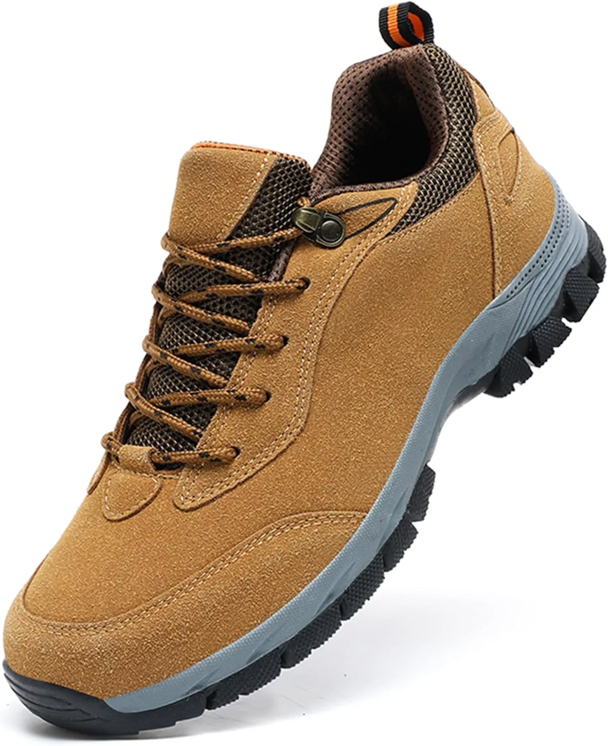 Mens Trekking Trails Hiking Waterproof Non-Slip Shoes Lightweight Sneakers for Men