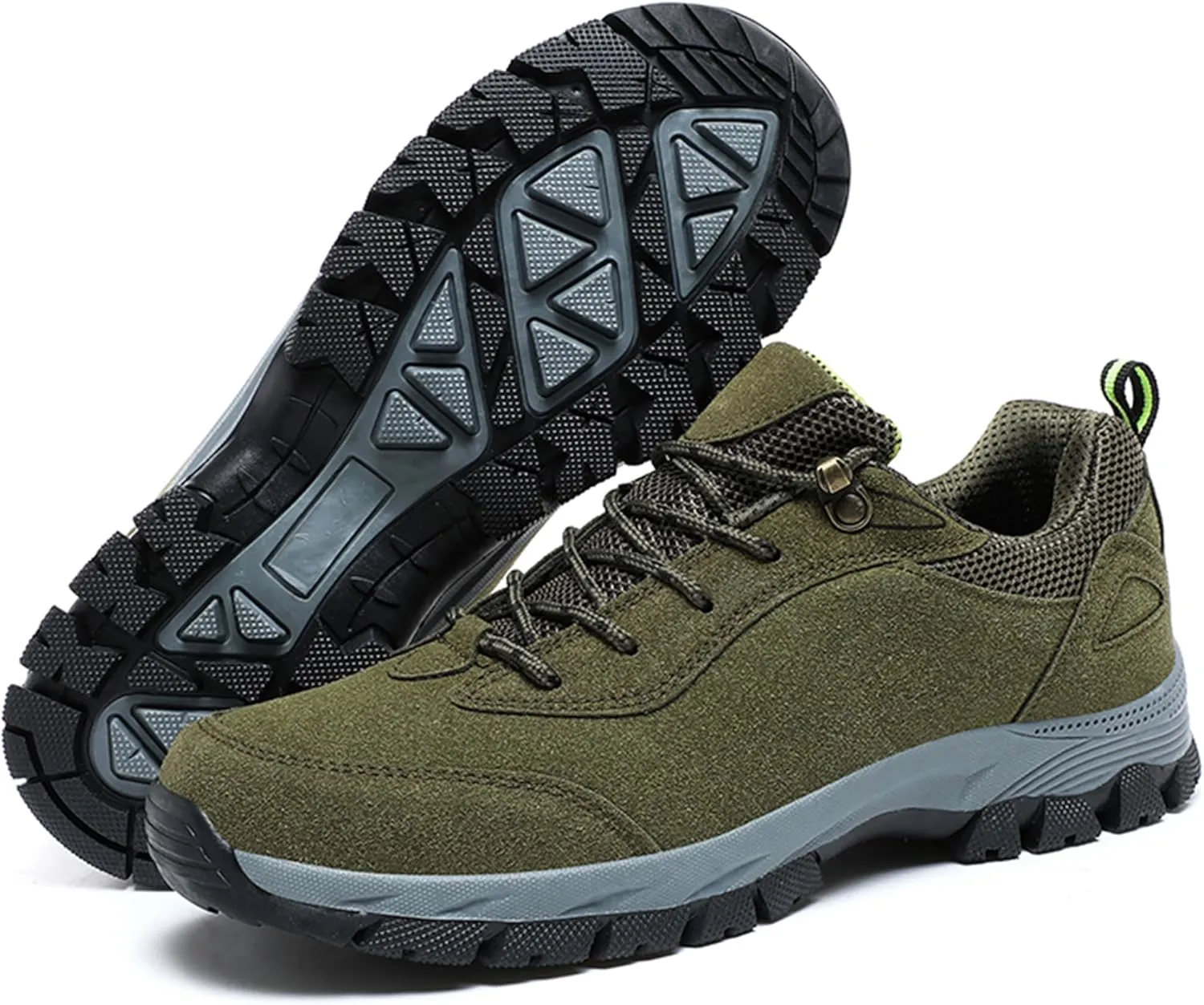 Mens Trekking Trails Hiking Waterproof Non-Slip Shoes Lightweight Sneakers for Men