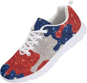Modysero Shoes for Women Lightweight Breathable Nonslip Sneakers Casual Daily Lace Up Tennis Shoes