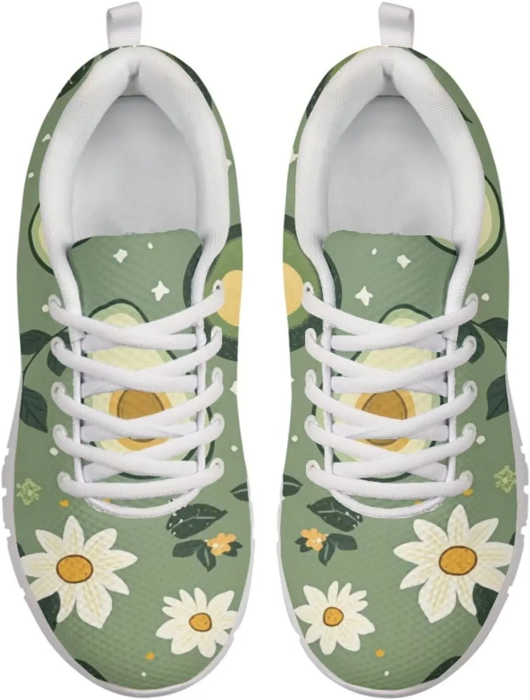 Modysero Women Running Shoes for Travel Walking Non Slip Sneakers Breathable Casual Lace Up Ladies Daily Footwear