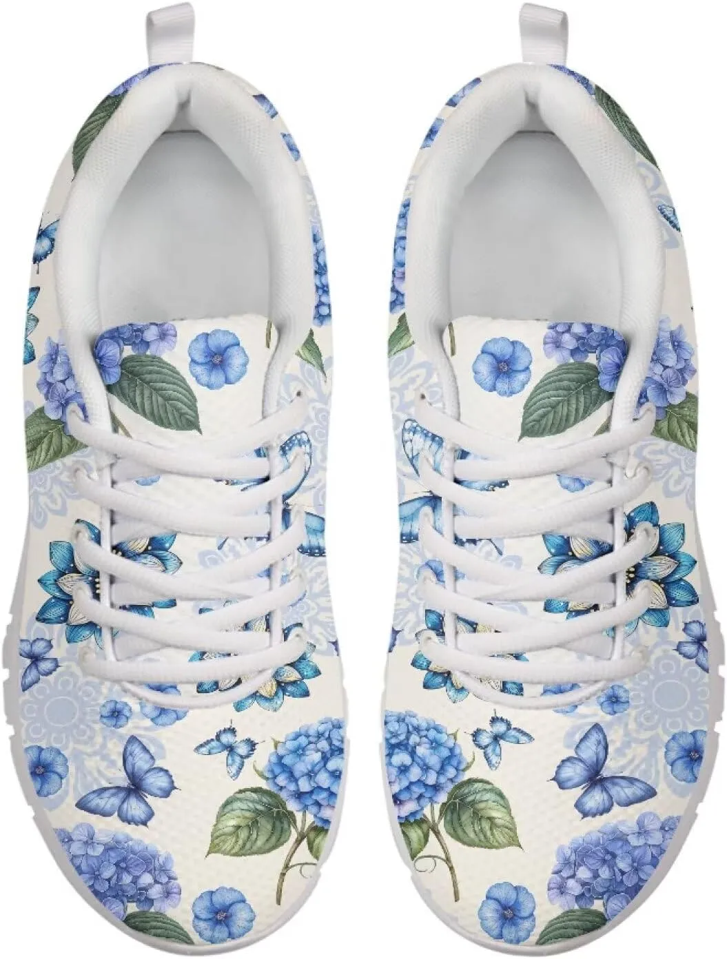 Modysero Women Running Shoes for Travel Walking Non Slip Sneakers Breathable Casual Lace Up Ladies Daily Footwear
