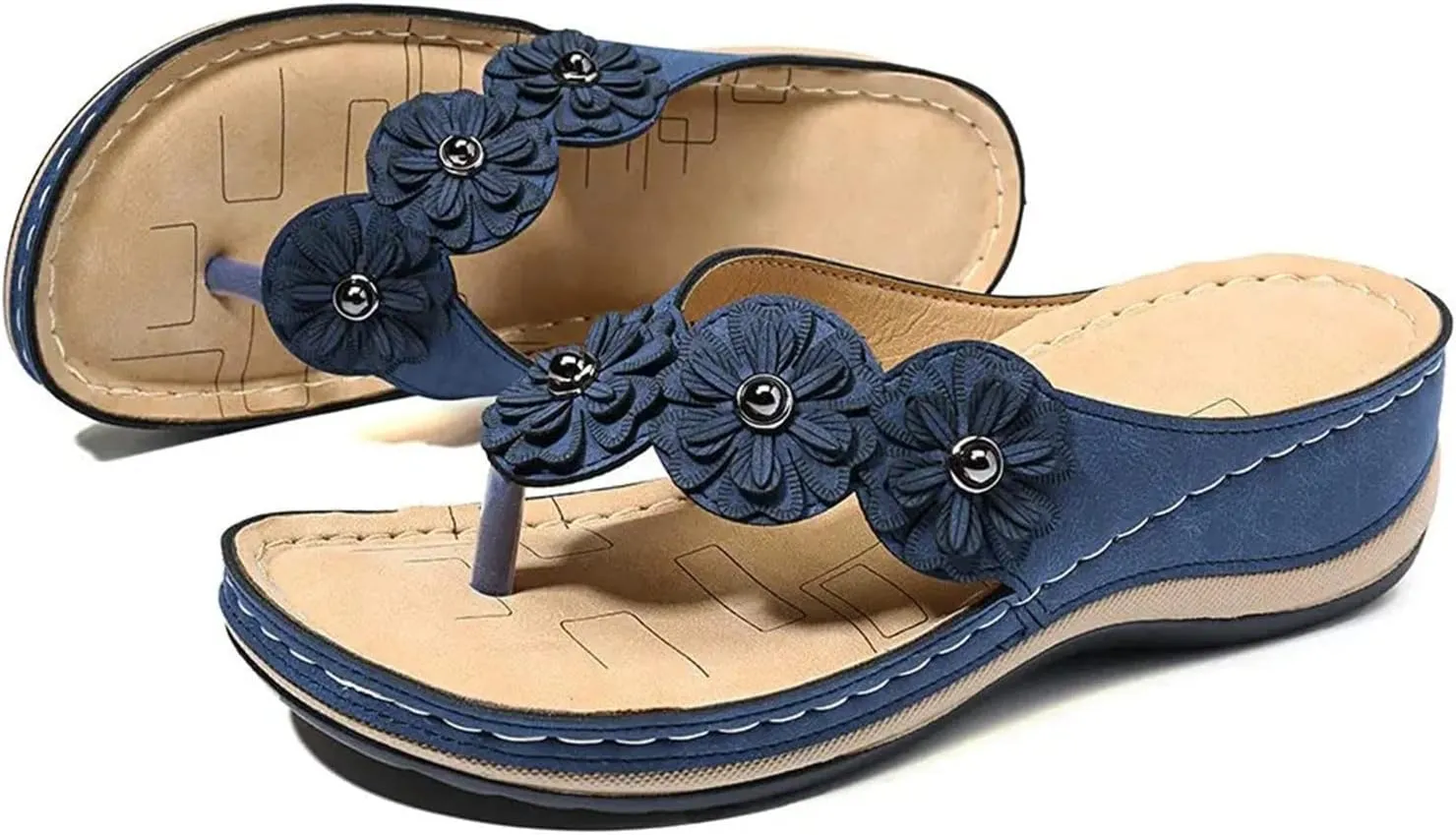 Orthopedic Sandals for Women Wedge Shoes Avylays Breathable Mesh Sports Sandals with Non-Slip Sole Comfortable Sandals