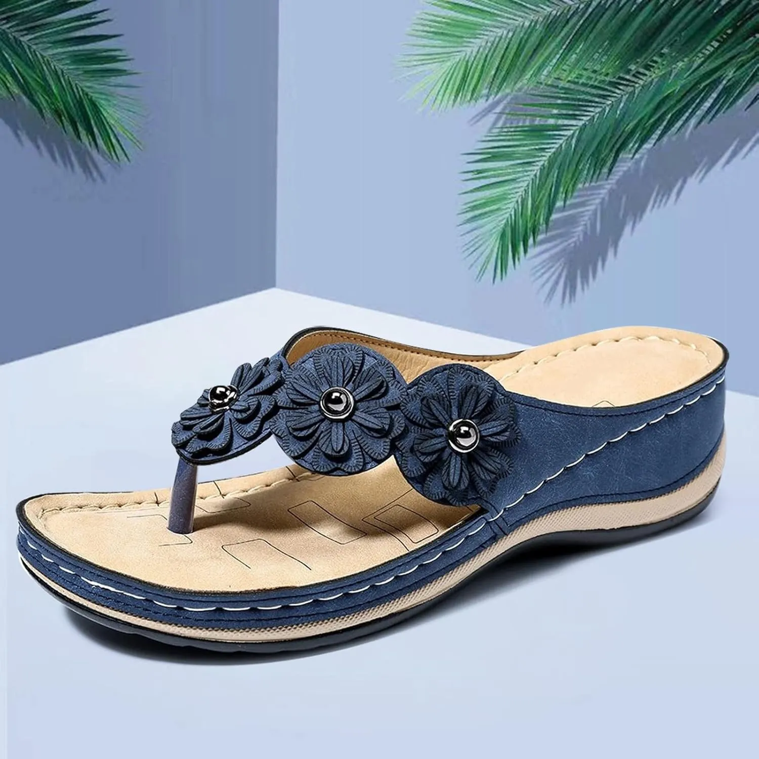 Orthopedic Sandals for Women Wedge Shoes Avylays Breathable Mesh Sports Sandals with Non-Slip Sole Comfortable Sandals