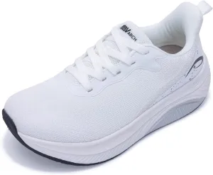 QAUPPE Wide Toe Box Shoes Women Arch Support Walking Sneakers Tennis Sneakers Orthotic Plantar Fasciitis Shoes US 6-11