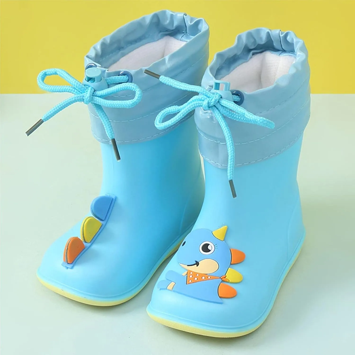 Rain Boots Baby Colorful Plush Children Water Shoes EVA Kids Rain Boots Tall Rain Boots For Girls Girls Rain Boots