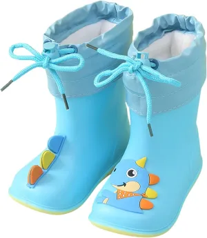 Rain Boots Baby Colorful Plush Children Water Shoes EVA Kids Rain Boots Tall Rain Boots For Girls Girls Rain Boots