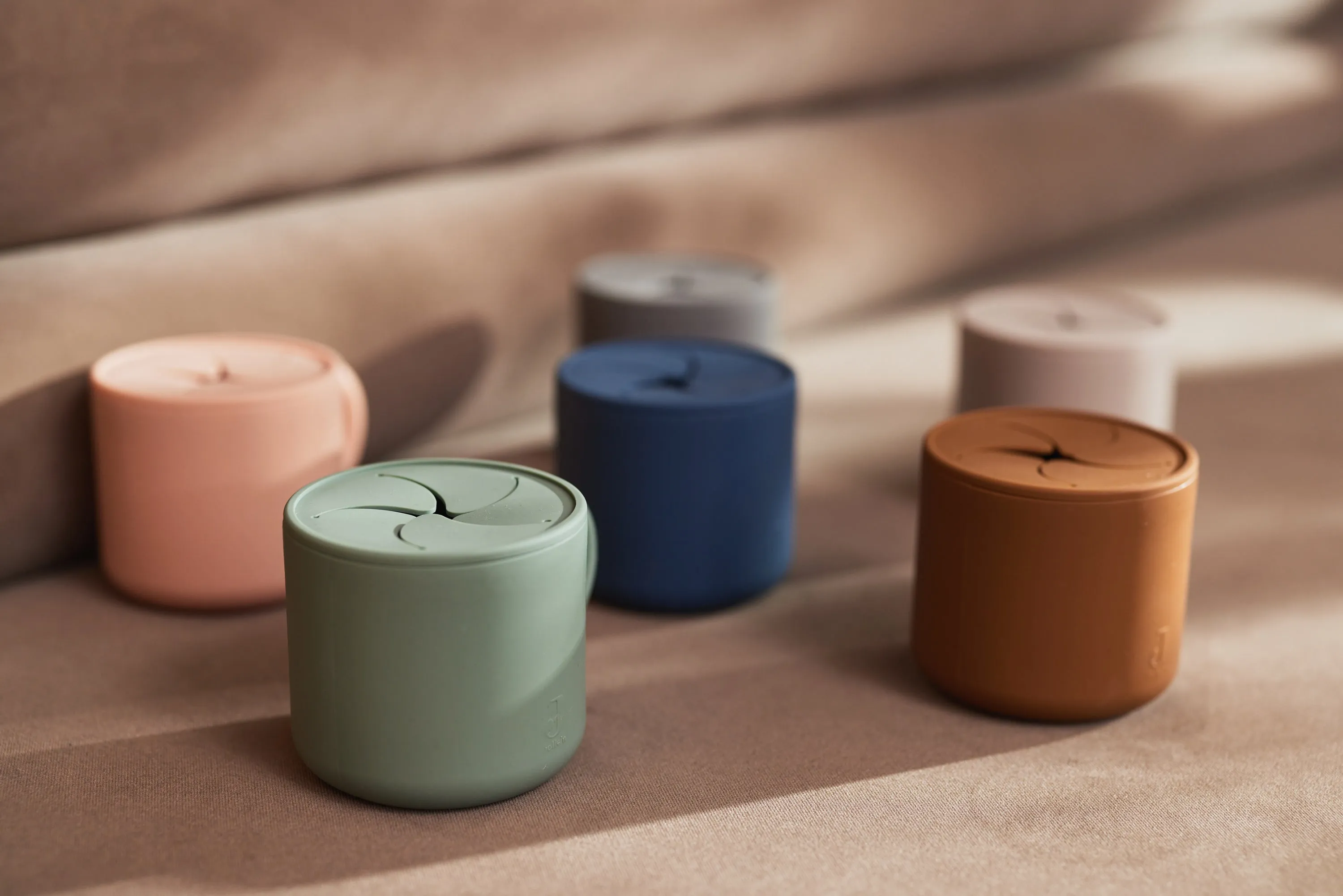 Siliconen Snack Cup - Storm Grey