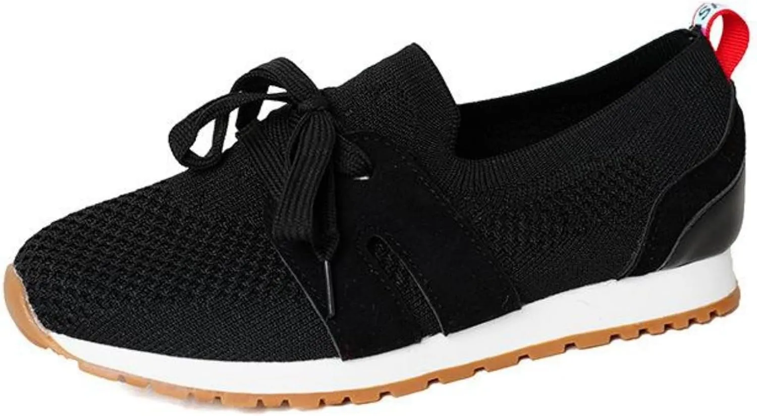 Slip On Sneakers Women Arch Support Walking Tennis Shoes Memory Foam Lightweight Casual Athletic Running Gym Shoes