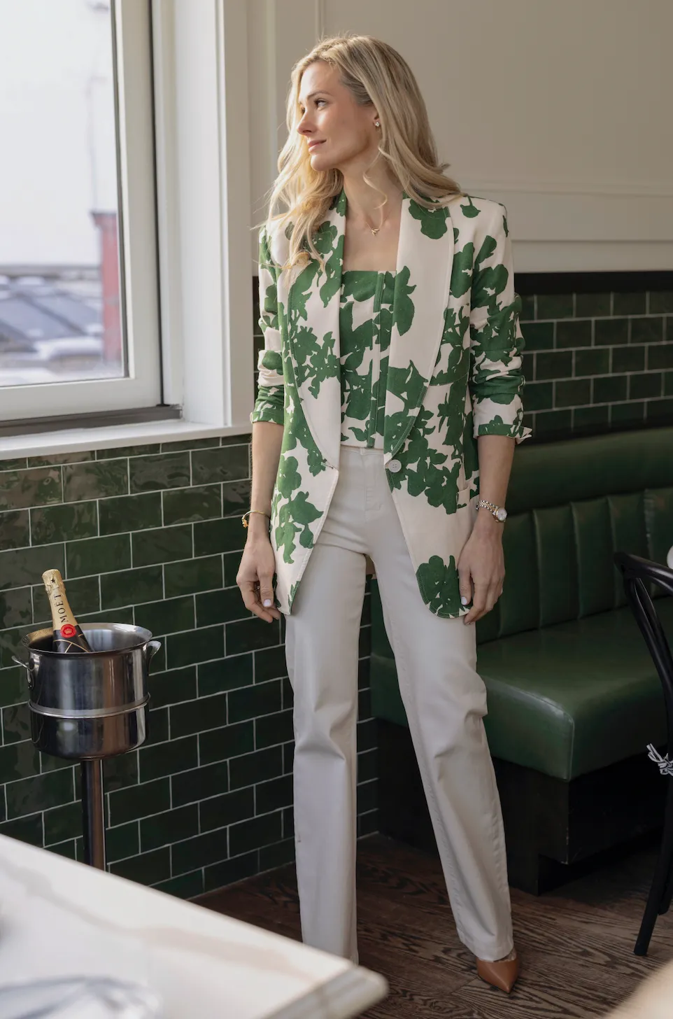 SMYTHE SHAWL COLLAR OVERSIZED BLAZER