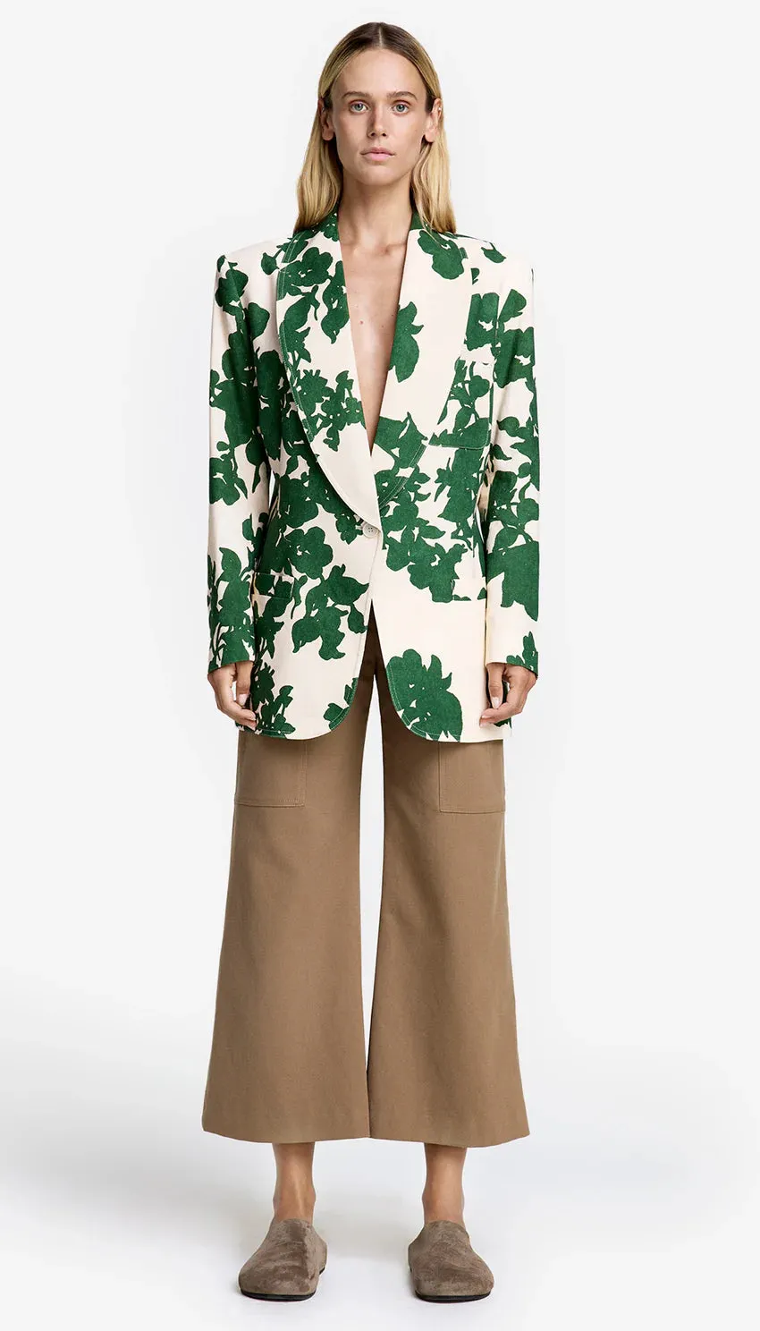 SMYTHE SHAWL COLLAR OVERSIZED BLAZER